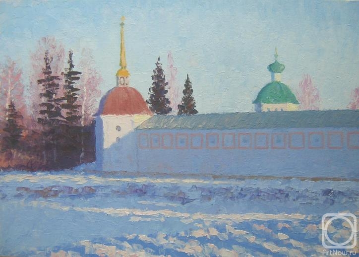 Chertov Sergey. Wall of Tikhvin Monastery