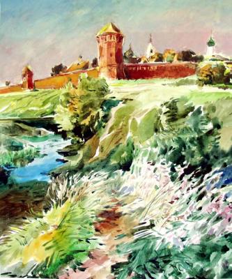 Suzdal..Over the bluebell meadow