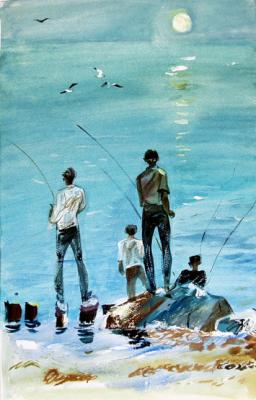 Fishermen. Vrublevski Yuri