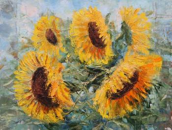 Sunflowers. Kulikov Vladimir