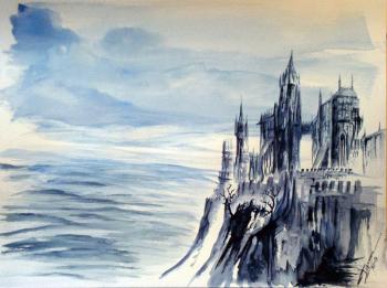 Castle on the shore of the cool sea 2