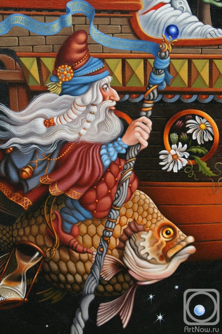 Epifanov Pavel. Copy of James Christensen �Through the Universe�. Detail