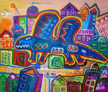 Flying over Cherepovets. Yevdokimov Sergej