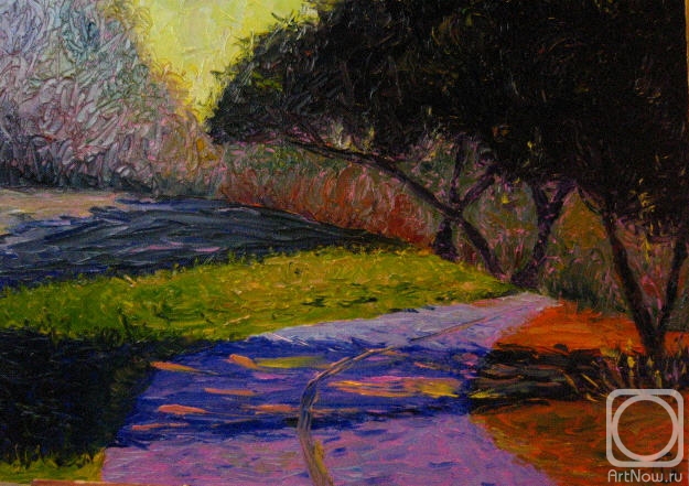 Gvozdetskaya Irina. Landscape - After S. Sarback