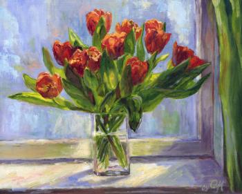 Malancheva Olga Alexandrovna. Tulips