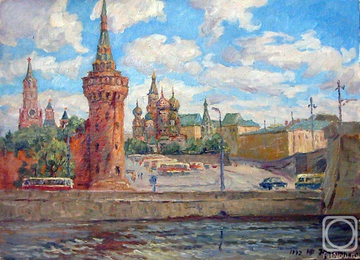 Fedorenkov Yury. The Kremlin quay of Moscow
