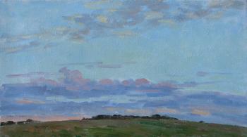 Clouds over a field (Over Clouds). Panov Igor