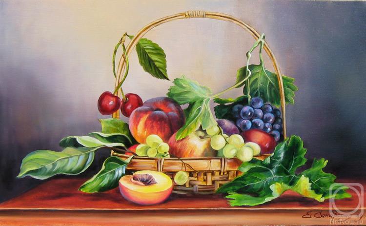 Samarskaya Helena. About fruits in the basket