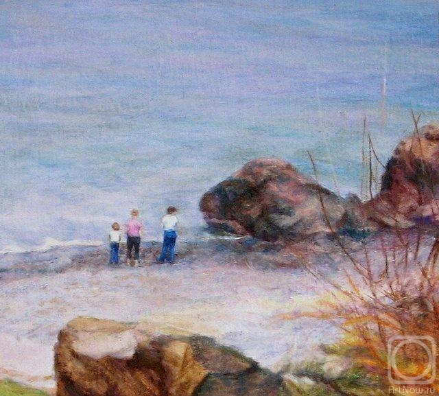 Bukhina Maya. On the shore of the ocean (Fragment)