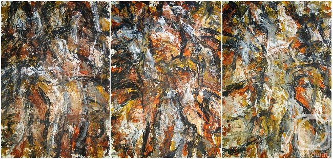 Frolov Oleg. Triptych. OF-A226