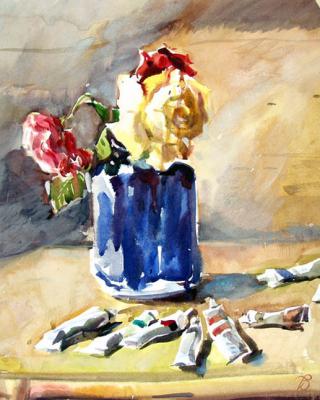 Chistyakov Yuri Georgievich. Roses, colours