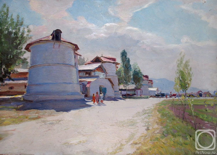 Petrov Vladimir. Dairy farm of the collective farm Kyzyl Uzbekistan