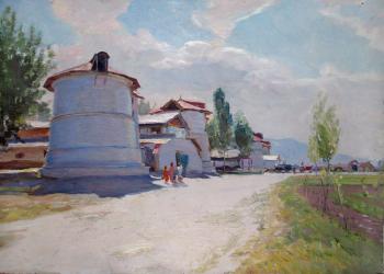 Dairy farm of the collective farm Kyzyl Uzbekistan (). Petrov Vladimir