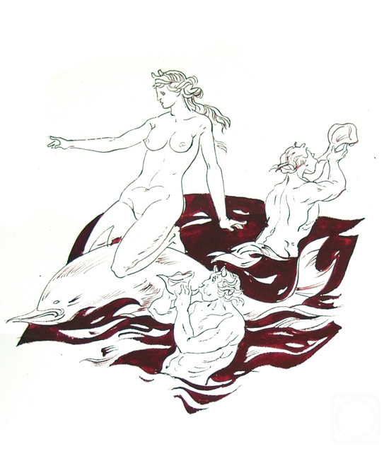 Chistyakov Yuri. Illustrations to Apulejas novel "Metamorphoses"- 21 / 01