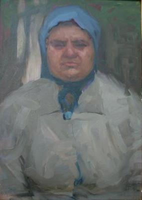 Portrait of the unknown women. Lukashov Vyacheslav