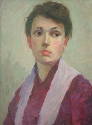 Portrait of the unknown women(woman). Lukashov Vyacheslav