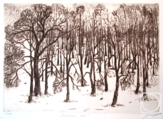 Handojko Igor. Winter Forest
