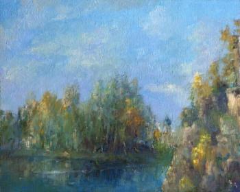 Картина «За поворотом осень»