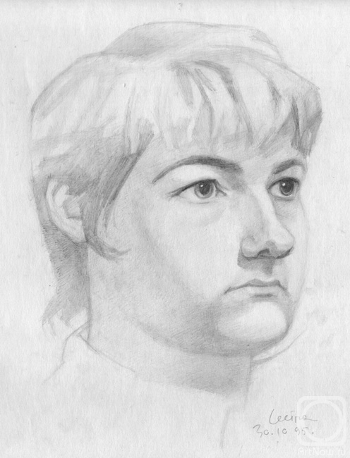 Suleymanov Michael. portrait of my sister