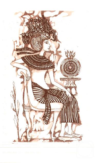 Kuzminskaya Margarita. Tutankhamon