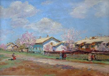 In the spring in the suburbs. Petrov Vladimir