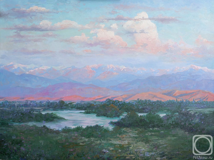 Chernov Denis. Evening in the Tyan-Shan Mountains
