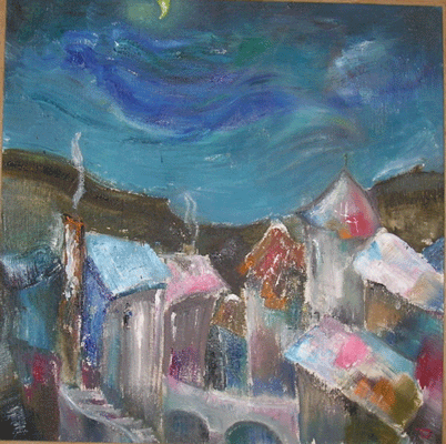 Winter night. Dymant Anatoliy