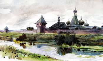 The Suzdal sketches 59/76. Vrublevski Yuri