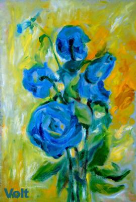 Blue roses. Volt Tatiana