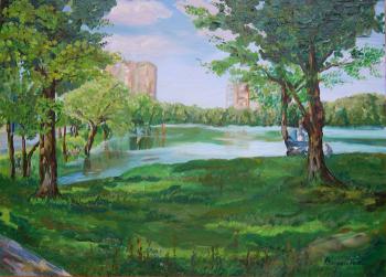 City pond. Bacigalupo Nataly