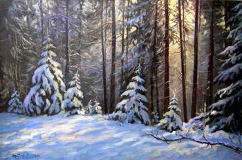 In a winter wood. Fedorenkov Yury