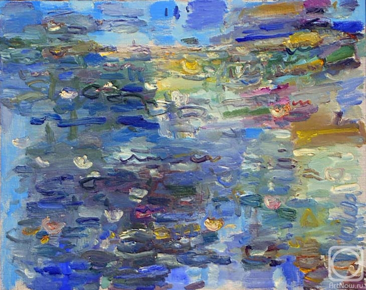 Shtele Yuri. The old pond