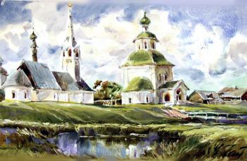 The Suzdal sketches 55/74. Vrublevski Yuri