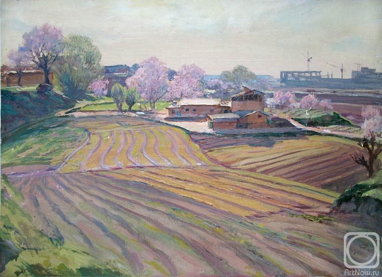 Petrov Vladimir. Spring near Tashkent