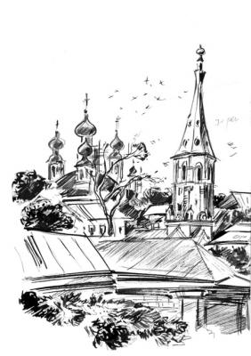 The Suzdal sketches44/88. Vrublevski Yuri