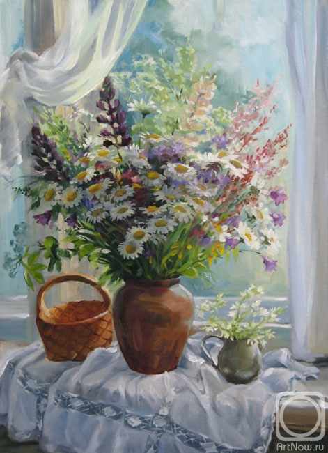 Vedeshina Zinaida. In the workshop