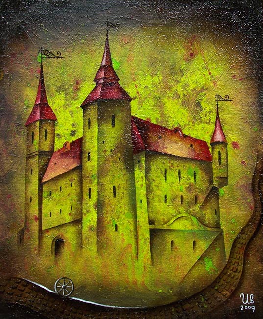 Произведения старый замок. Картина замок. Старый замок Радужный. Оригинальная картина старый замок. Живопись старые замки.