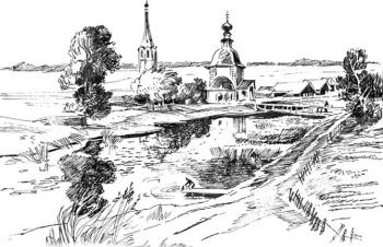 The Suzdal sketches 35/88. Vrublevski Yuri
