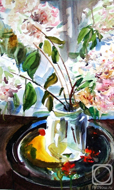Chistyakov Yuri. Twigs hydrangeas