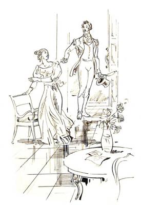 Illustrations to Pushkin's products: �Belkin's stories� - 18/80