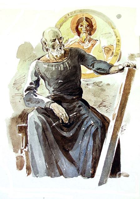 Vrublevski Yuri. The icon painter
