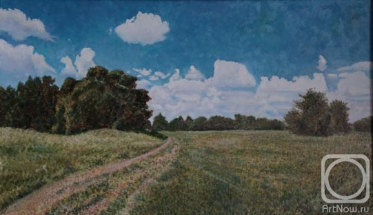 Filiykov Alexander. Meadow near the Kirzhach River. August
