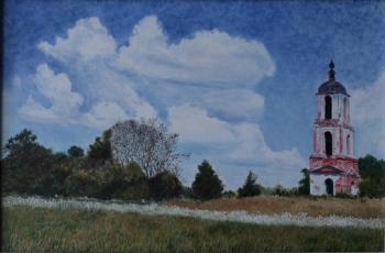 Church tower in the village of Argunovo,. Filiykov Alexander