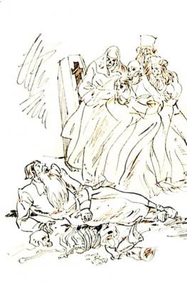 Illustrations to Pushkin's products: �Belkin's stories� - 22/80