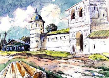 The Suzdal sketches 23/88. Vrublevski Yuri