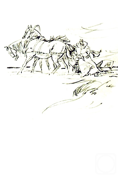 Chistyakov Yuri. Illustrations to Pushkin's products : Belkin's stories - 12/80