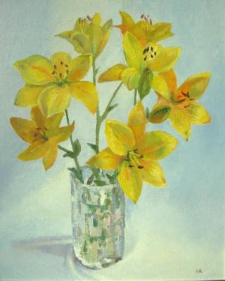 Yellow lilies