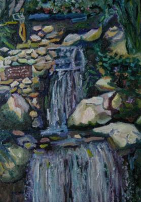 Waterfall (Lake Shrine, Los Angeles). Gvozdetskaya Irina