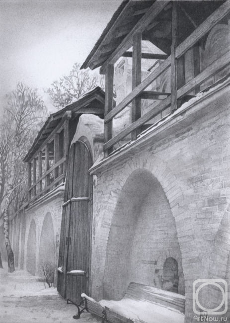 Chernov Denis. Wall of Monastery I