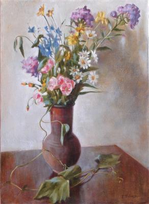 Still-life with camomiles